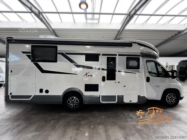 Halvintegrerad husbil MOBILVETTA Kea P 90 180PS 8 Gang SAT TV Solar AHK Klima