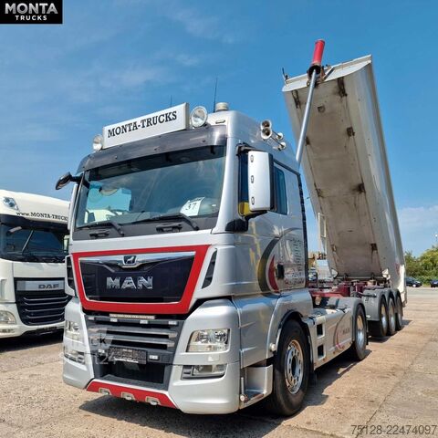 Vakio vetoauto MAN TGX 18.500, Euro 6, Intarder, Kipphydr., TÜV, 2x
