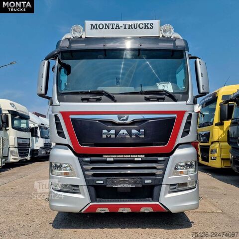 Vakio vetoauto MAN TGX 18.500, Euro 6, Intarder, Kipphydr., TÜV, 2x