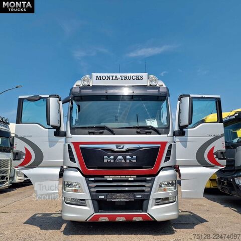 Vakio vetoauto MAN TGX 18.500, Euro 6, Intarder, Kipphydr., TÜV, 2x