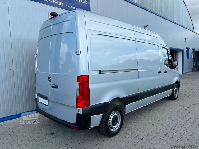 Kassevogn MERCEDES-BENZ Sprinter 215 9G-TR HOCH+LANG KLIMA 3-SITZ KAMERA
