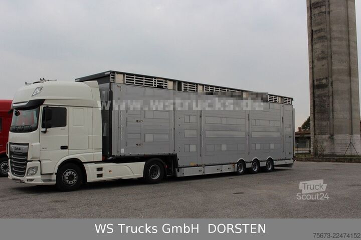 Pusli lopu puspiekabe PEZZIOLI SBA31-SR  3 Stock "Neu"  Dez 2026 Viehauflieger
