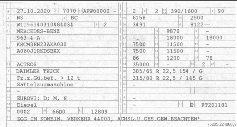 Úžitkové vozidlo Mercedes-Benz Actros 1853 4x4 HAD Kipphydraulik Retarder TÜV