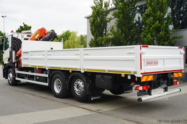 Platforma z žerjavom Renault C380 P6X2 E6 / 160 tho. km! / Palfinger