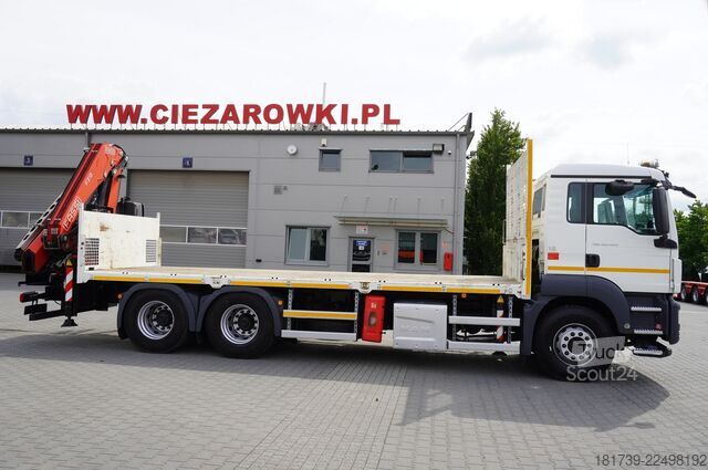 Vinçli platform MAN TGS 26.420 6x4 / Fassi F215A.2.24