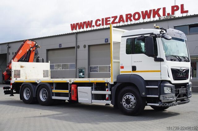 Vinçli platform MAN TGS 26.420 6x4 / Fassi F215A.2.24