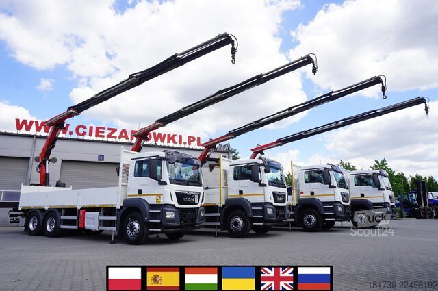 Vinçli platform MAN TGS 26.420 6x4 / Fassi F215A.2.24