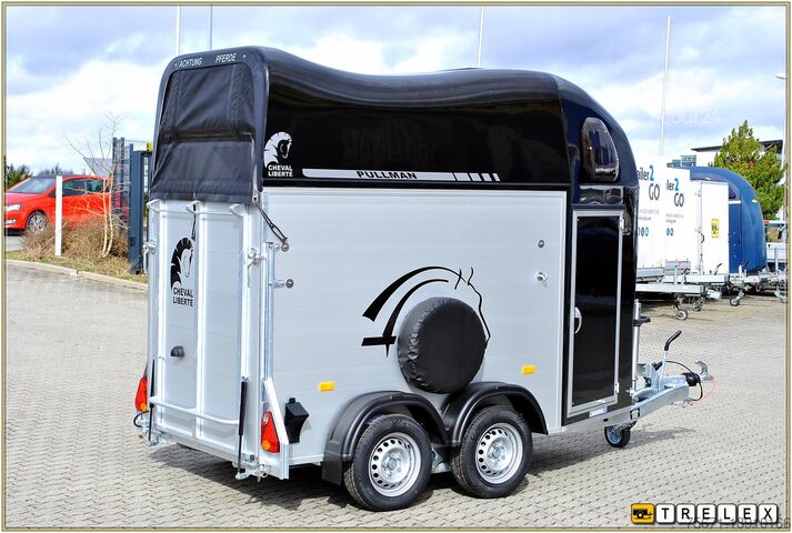 Remolque para caballos Cheval Liberté Gold 3 Premium Sattelkammer Aluräder