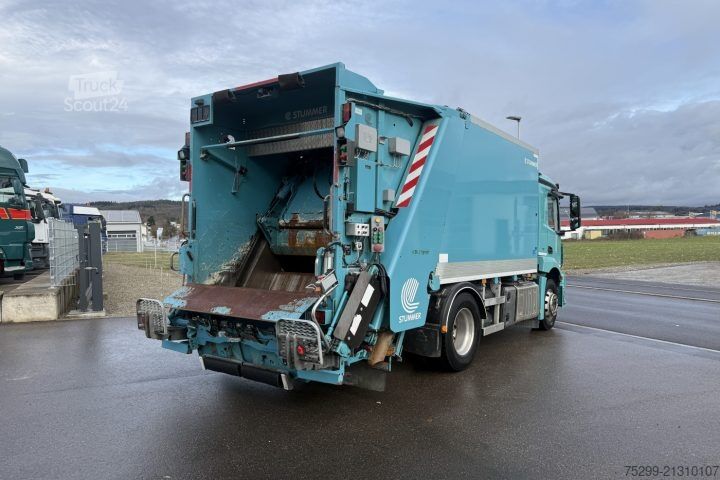 Camion à ordures Mercedes-Benz Atego 1833 4x2 Stummer / Swiss-Vehicle