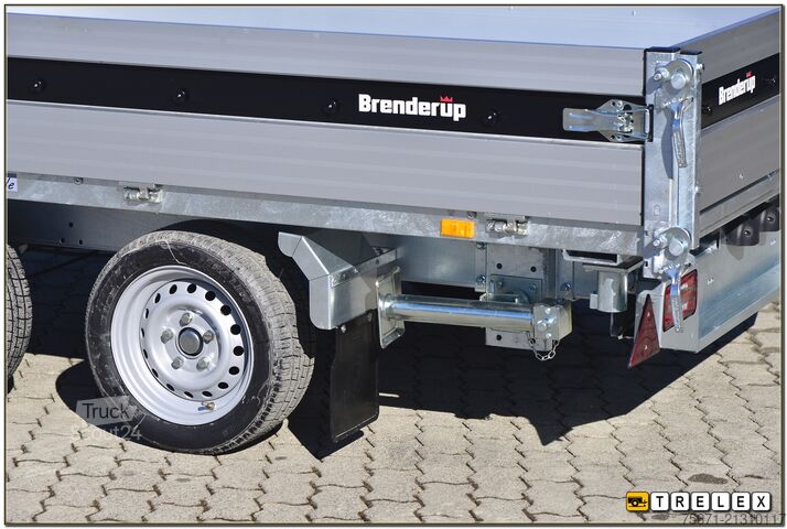 Remorque benne trilibérale Brenderup TT 5325ATB 3000 kg Stahlboden