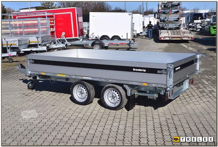 Remorque benne trilibérale Brenderup TT 5325ATB 3000 kg Stahlboden