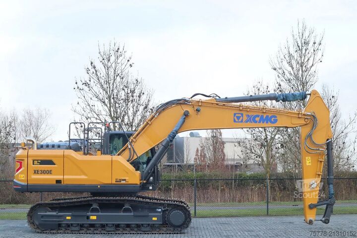 Pelle sur chenilles XCMG XE300E | CE | CUMMINS STAGE V | HAMMER / SHEAR