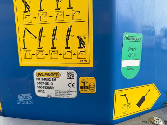 Kranwagen Volvo FH 420 6x2 Palfinger PK 34002 -SH E + JIB BJ 060 B