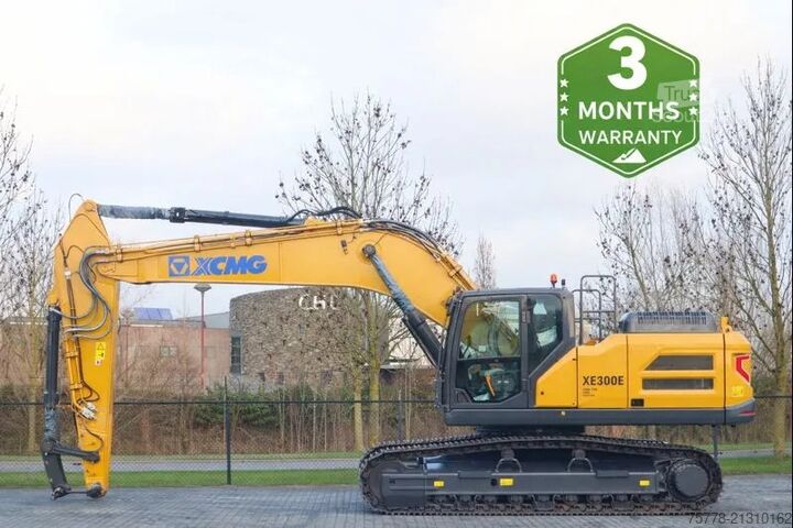 Pelle sur chenilles XCMG XE300E | CE | CUMMINS STAGE V | HAMMER / SHEAR
