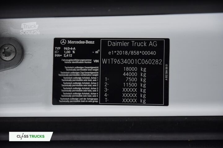 Vakio vetoauto MERCEDES-BENZ Actros 5 1845 BigSpace