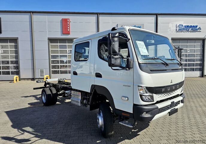 Lastbilchassis Fuso Canter 6C18 Doka 4x4