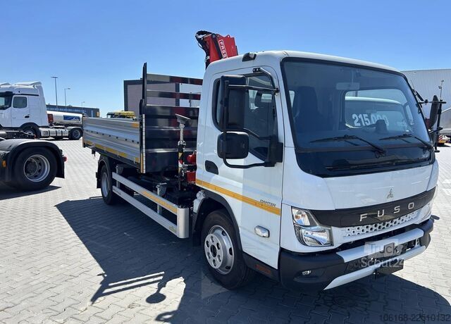 Кран із самоскидом Fuso Canter 7C15 Fassi Kran 3-seiten Kipper