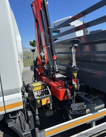 Кран із самоскидом Fuso Canter 7C15 Fassi Kran 3-seiten Kipper