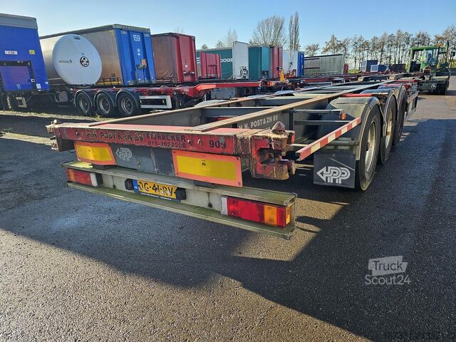 Konteinerių vežimas BURG BPO 12-27 CZ XEX|40 FT |2 X 20 FT |20 FT MIDDLE...