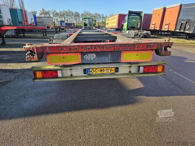 Konteinerių vežimas BURG BPO 12-27 CZ XEX|40 FT |2 X 20 FT |20 FT MIDDLE...