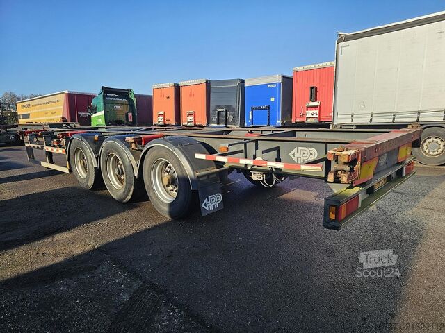 Konteinerių vežimas BURG BPO 12-27 CZ XEX|40 FT |2 X 20 FT |20 FT MIDDLE...