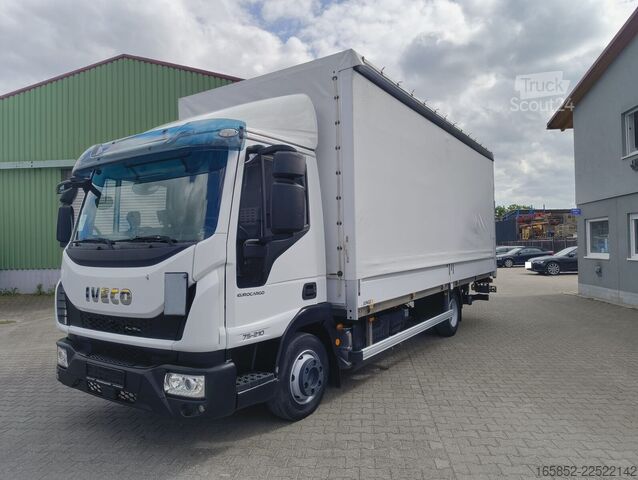 Stumdomas tentas IVECO EuroCargo 75-210 (51) Plane