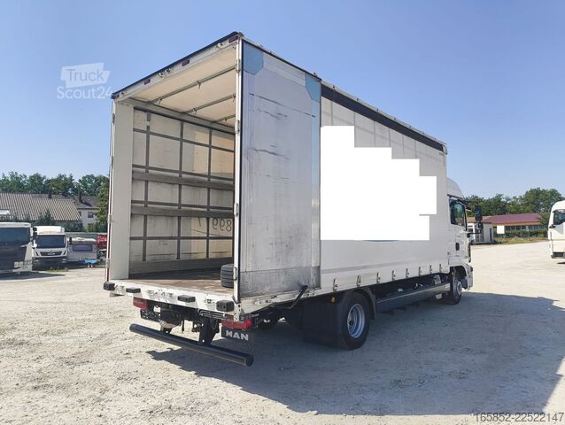Stumdomas tentas MAN TGL 8.250 XXL Plane Standklima AHK 4x2