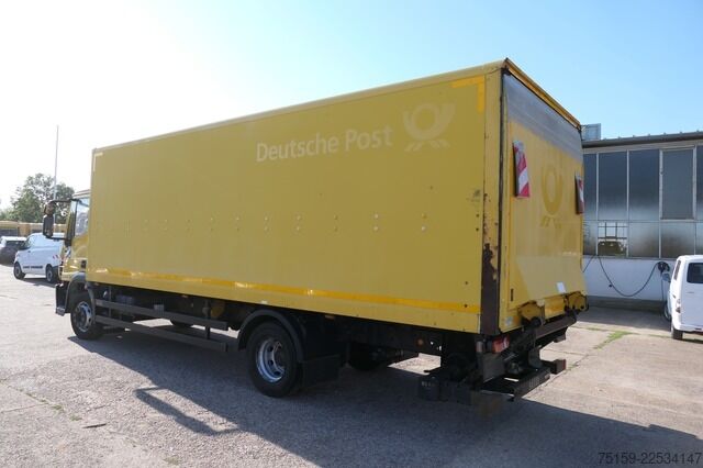 Vrachtwagen met bakwagen iveco EuroCargo ML 120 E 28 AHK LBW