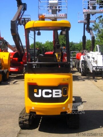 міні-екскаватор JCB 16C-1 T3 ** 2x Löffel **