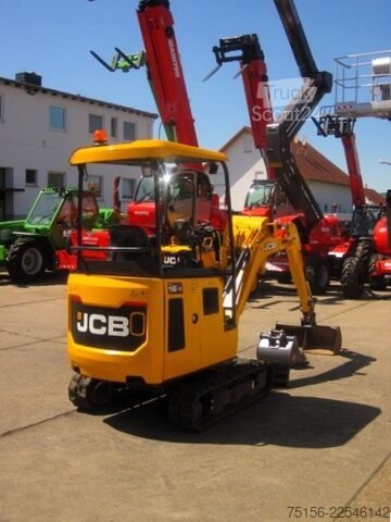 міні-екскаватор JCB 16C-1 T3 ** 2x Löffel **