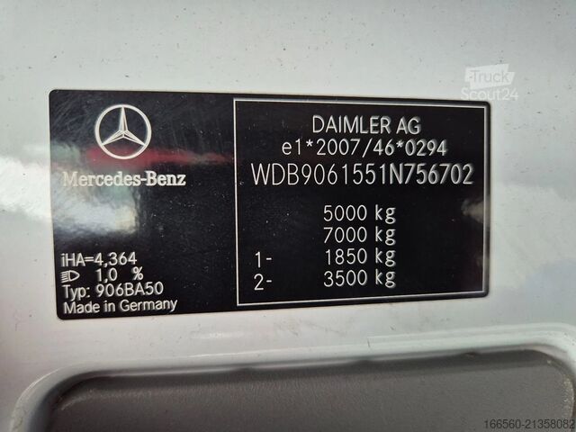 Bakwagen Mercedes-Benz SPRINTER 516 CDI