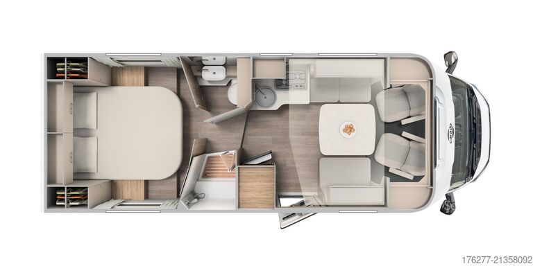 Yarım integral Carado T 459 Fiat