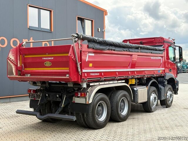 Camion-benne tricar MERCEDES-BENZ Arocs 3246 8x4 Kipper Meiller Bordmatic