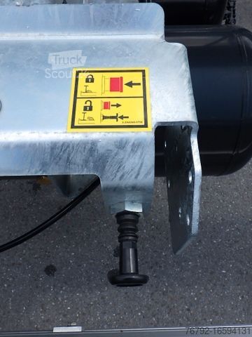Afzetcontainer-aanhangwagen HÜFFERMANN HSA20.71 Schlitten/SAF/ADR/LED/Neu/Sonderpreis !