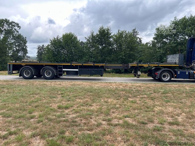 Plattformanhänger Broshuis 2AOU--36/1 2AOU-36/1 | CRANE | KRAN TRAILER | F...