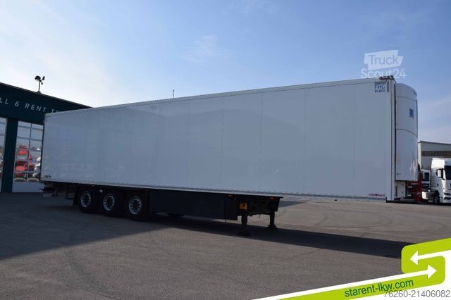 Refriģeratora puspiekabe SCHMITZ CARGOBULL ThermoKing SLXi300 Doppelstock FerryLashing FP60