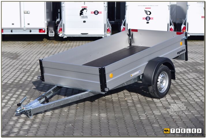 Auto prikolica Agados Alux 26 - Aluanhänger ungebremst 750 kg
