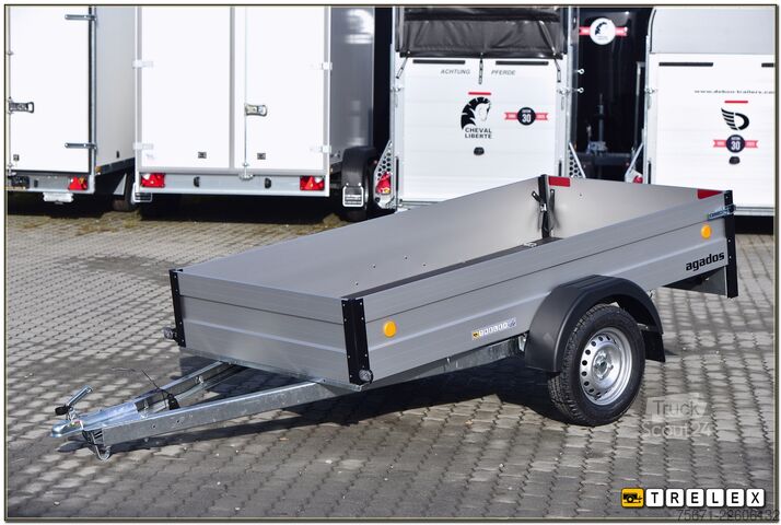 Auto prikolica Agados Alux 26 - Aluanhänger ungebremst 750 kg