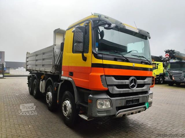 3-sidig tipper Mercedes-Benz Actros 4141 8x4 Meiller 3 Seitenkipper