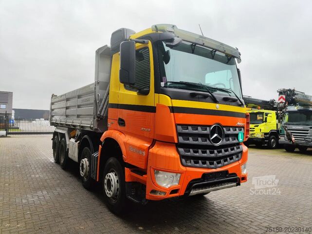 3-Seiten-Kipper Mercedes-Benz Arocs 3743 8x4 Meiller 3 Seitenkipper