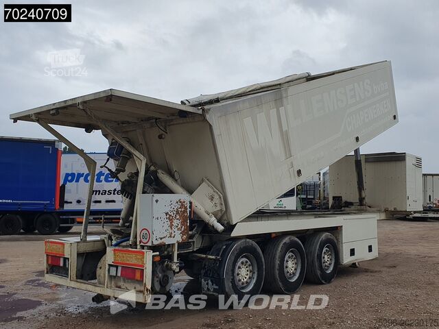 Concrete pump KWB 3 axles Cement Mortel Mortar TÜV 01/25 2xLenkachse
