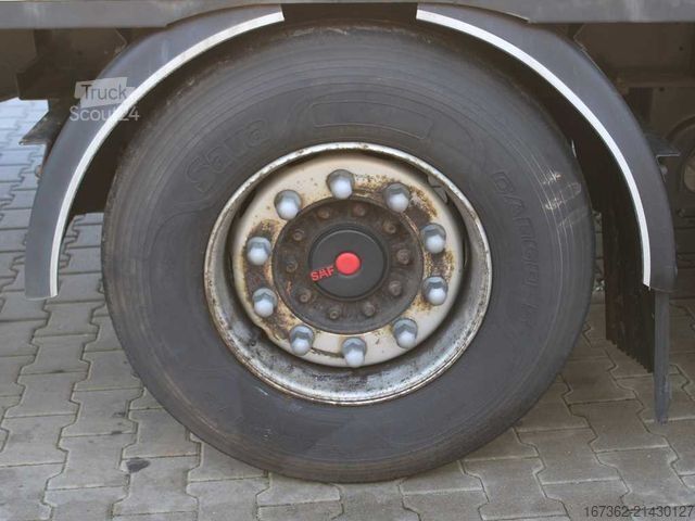 Semi-remorque fourgon WIELTON NS-3, SAF, PNEU 80%