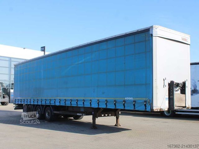 Otevřený návěs s plachtou  S 24, LOWDECK, SAF, LIFTING AXLE, MULTILOCK