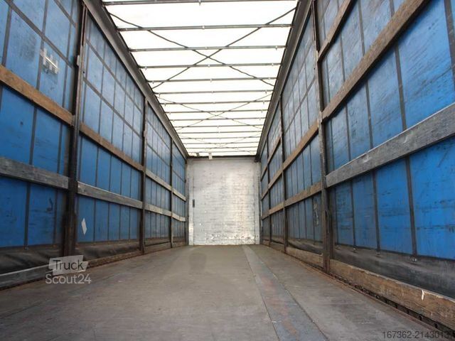 Otevřený návěs s plachtou  S 24, LOWDECK, SAF, LIFTING AXLE, MULTILOCK