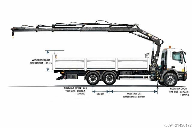 Basculantă MERCEDES-BENZ ACTROS 2641*KIPPER 6,00 m + KRAN/FUNK *6x4* TOP