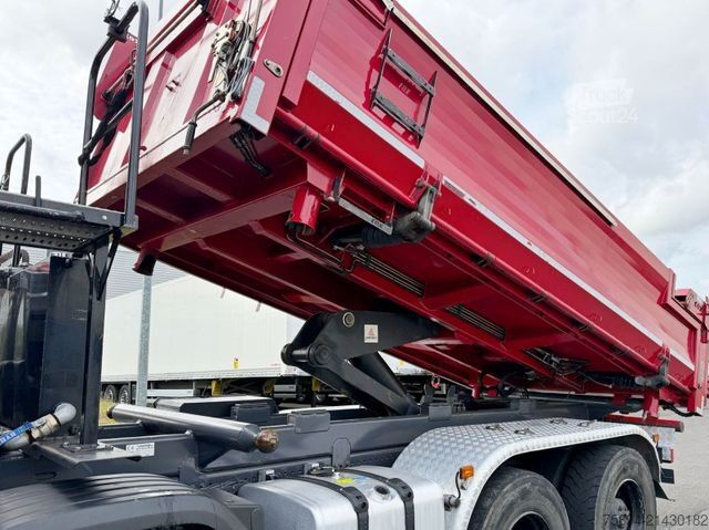 Grua montada em camião SCANIA G 450 Kipper*HIAB X - HIDUO 188 * 8x4*TOPZUSTAND