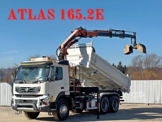 Basculantă VOLVO FMX 410 Kipper 5,10m *ATLAS 165.2E/FUNK *6x4