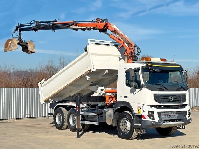 Basculantă VOLVO FMX 410 Kipper 5,10m *ATLAS 165.2E/FUNK *6x4