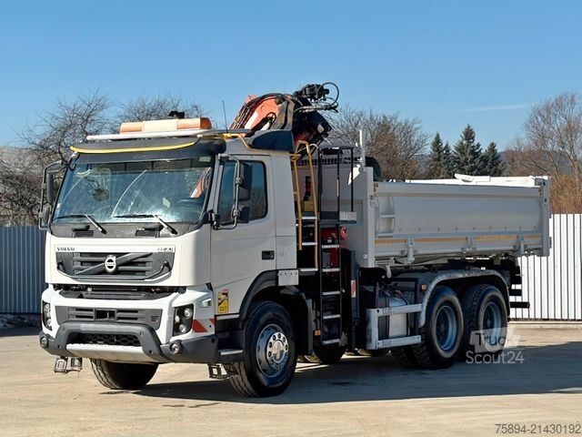 Basculantă VOLVO FMX 410 Kipper 5,10m *ATLAS 165.2E/FUNK *6x4