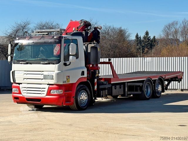 Teherautóra szerelt daru IVECO CF 85.360 * Abschleppwagen 8,30m* KRAN + FUNK